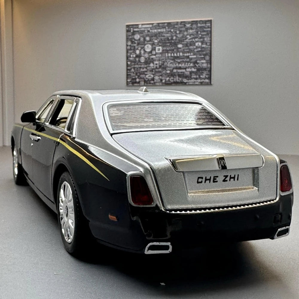[TOY] 1:24 Rolls-Royce 2017 Phantom Black Model Car Die-Cast