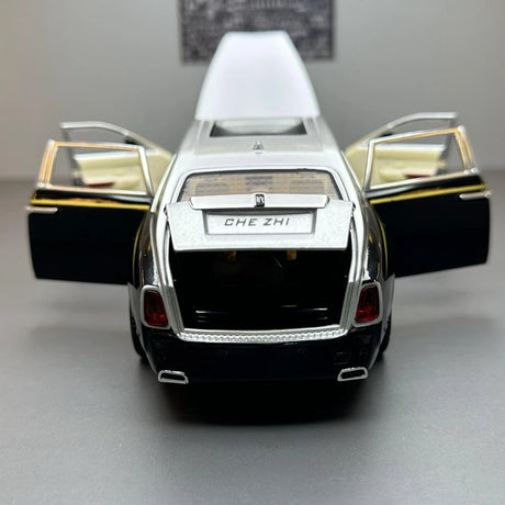 [TOY] 1:24 Rolls-Royce 2017 Phantom musta pienoismalli Die-Cast