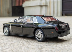 [TOY] 1:24 Rolls-Royce 2017 Phantom Mansory Black Model Car Die-Cast