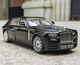 [TOY] 1:24 Rolls-Royce 2017 Phantom Mansory Black Model Car Die-Cast