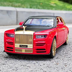 [TOY] 1:24 Rolls-Royce 2017 Phantom Mansory Red & Black Model Car Die-Cast