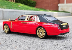 [TOY] 1:24 Rolls-Royce 2017 Phantom Mansory Red & Black Model Car Die-Cast