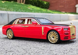 [TOY] 1:24 Rolls-Royce 2017 Phantom Mansory Red & Black Model Car Die-Cast