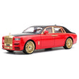 [TOY] 1:24 Rolls-Royce 2017 Phantom Mansory Red & Black Model Car Die-Cast