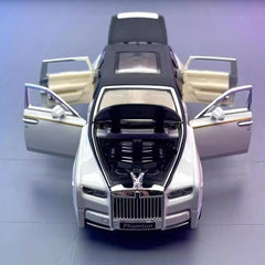 [TOY] 1:24 Rolls-Royce 2017 Phantom White Model Car Die-Cast