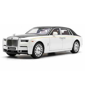 Rolls-Royce 2017 Phantom White 1:24 – model wyświetlacza odlewany z odlewu