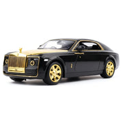 Rolls-Royce 2017 Sweptail svart 1:24 – modellbil i gjuten metall för display
