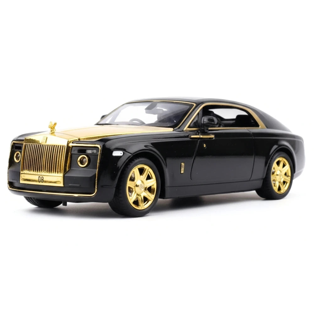 [TOY] 1:24 Rolls-Royce 2017 Sweptail Black Model Car Die-Cast