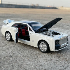 [TOY] 1:24 Rolls-Royce 2017 Sweptail bianco modellino di auto Die-Cast