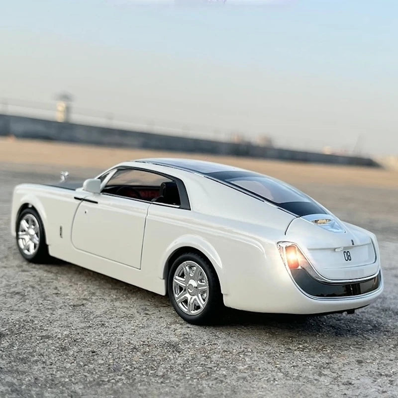 [TOY] 1:24 Rolls-Royce 2017 Sweptail White Model Car Die-Cast