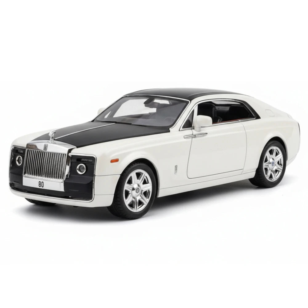 [TOY] 1:24 Rolls-Royce 2017 Sweptail bianco modellino di auto Die-Cast