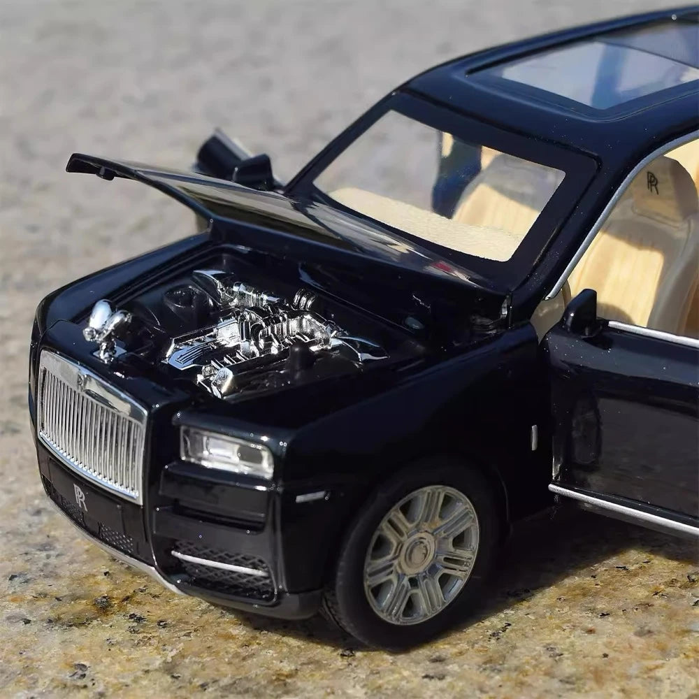 [TOY] 1:24 Rolls-Royce 2018 Cullinan Black Model Car Die-Cast