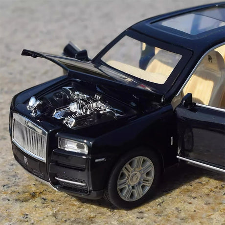 [TOY] 1:24 Rolls-Royce 2018 Cullinan zwart modelauto Die-Cast