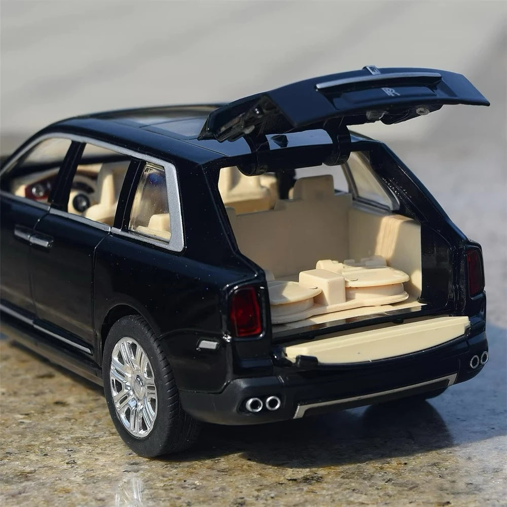 [TOY] 1:24 Rolls-Royce 2018 Cullinan Black Model Car Die-Cast