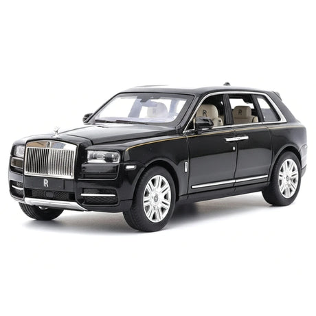 [TOY] 1:24 Rolls-Royce 2018 Cullinan zwart modelauto Die-Cast