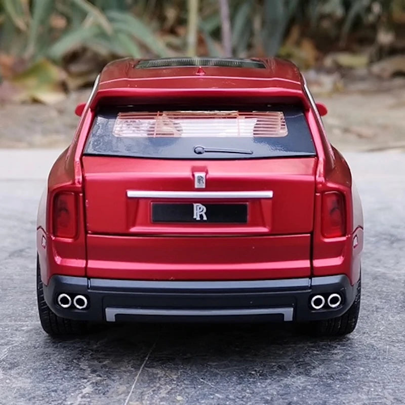 [TOY] 1:24 Rolls-Royce 2018 Cullinan Red Model Car Die-Cast
