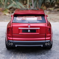 [TOY] 1:24 Rolls-Royce 2018 Cullinan Red Model Car Die-Cast