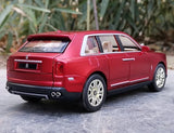 Rolls-Royce 2018 Cullinan Czerwony 1:24 – Model wyświetlacza odlewany z metalu