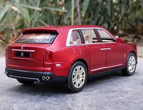 Rolls-Royce 2018 Cullinan Czerwony 1:24 – Model wyświetlacza odlewany z metalu