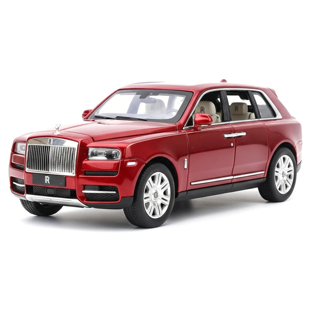 [TOY] 1:24 Rolls-Royce 2018 Cullinan Red Model Car Die-Cast