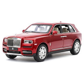 Rolls-Royce 2018 Cullinan Czerwony 1:24 – Model wyświetlacza odlewany z metalu