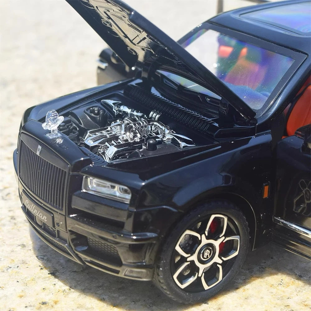 [TOY] 1:24 Rolls-Royce 2019 Cullinan Black Model Car Die-Cast