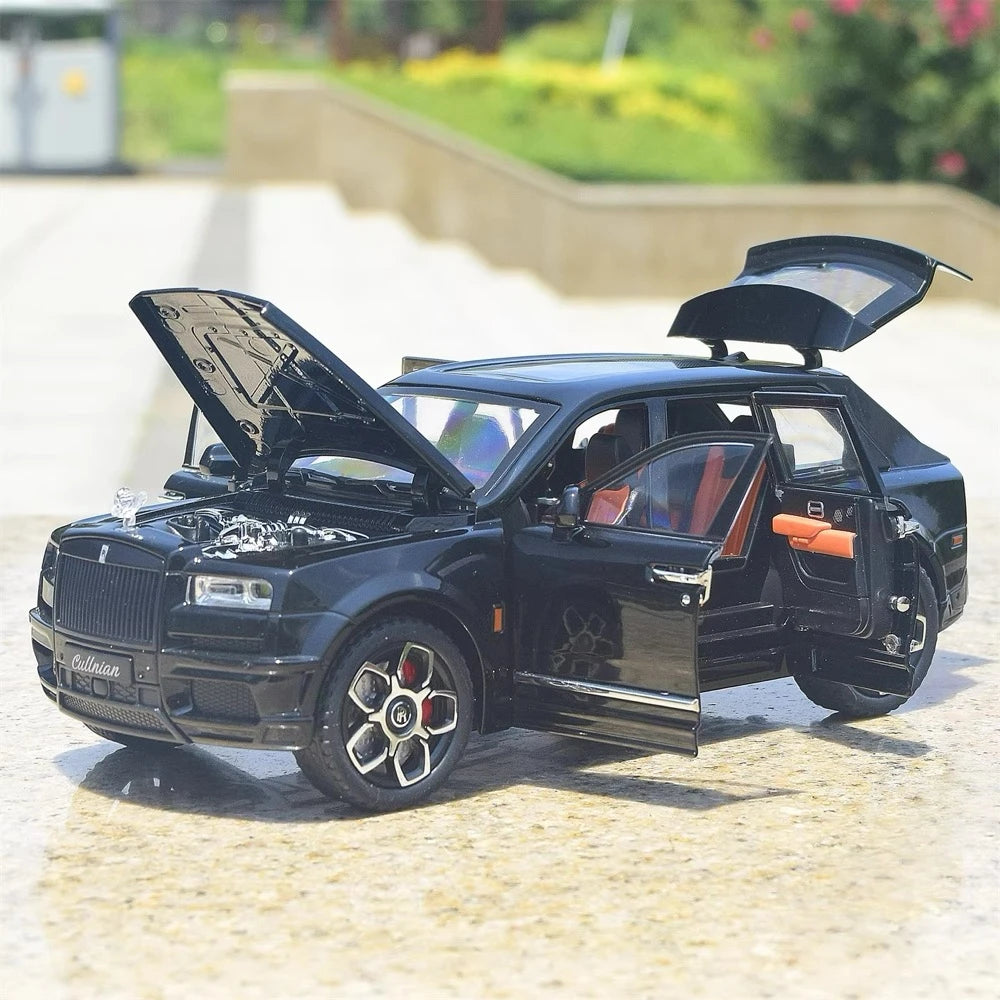 [TOY] 1:24 Rolls-Royce 2019 Cullinan Black Model Car Die-Cast