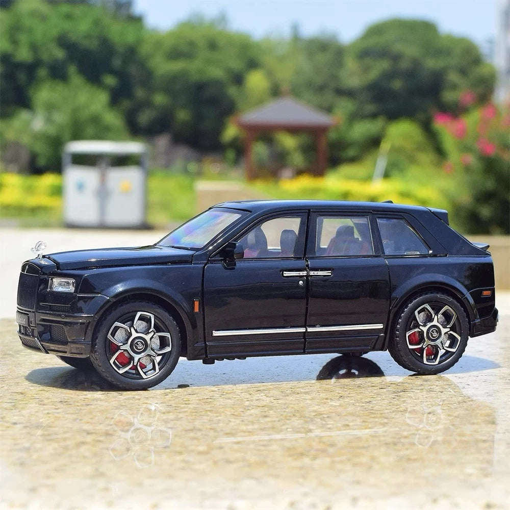 [TOY] 1:24 Rolls-Royce 2019 Cullinan Black Model Car Die-Cast