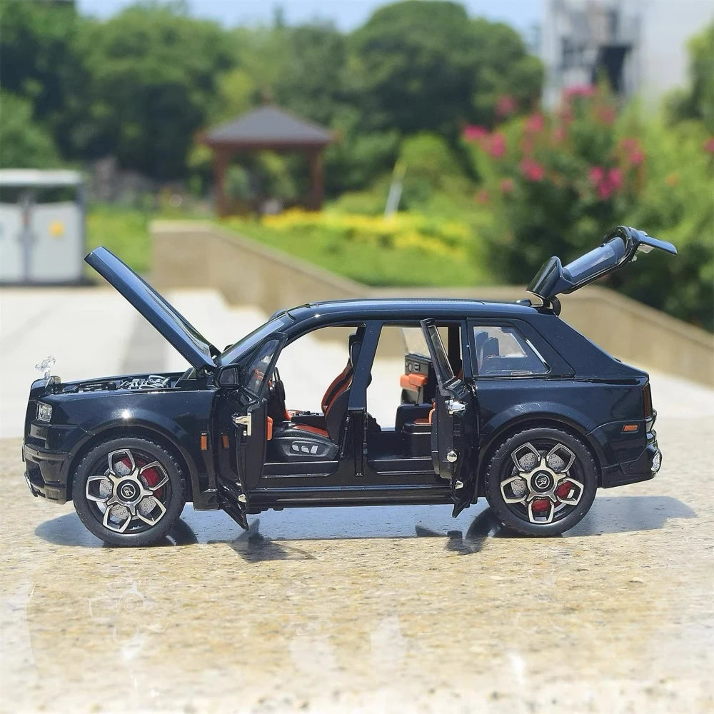 [TOY] 1:24 Rolls-Royce 2019 Cullinan Black Model Car Die-Cast