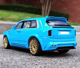 [TOY] 1:24 Rolls-Royce 2020 Cullinan Mansory ブルー モデルカー Die-Cast