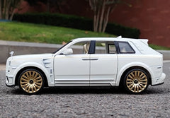 [TOY] 1:24 Rolls-Royce 2020 Cullinan Mansory White Model Car Die-Cast
