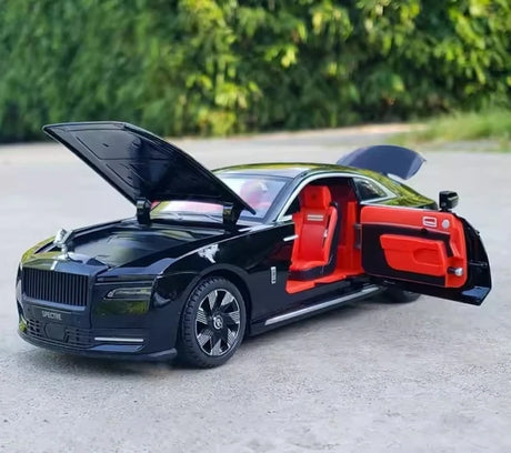 [TOY] 1:24 Rolls-Royce 2022 Spectre zwart modelauto Die-Cast