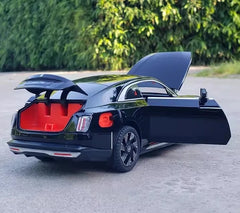 [TOY] 1:24 Rolls-Royce 2022 Spectre nero modellino di auto Die-Cast