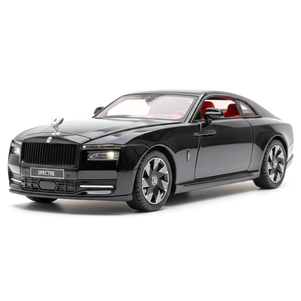 [TOY] 1:24 Rolls-Royce 2022 Spectre nero modellino di auto Die-Cast