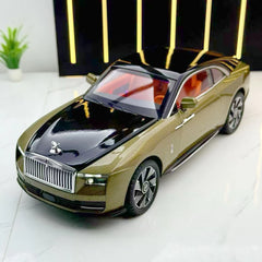 [TOY] 1:24 Rolls-Royce 2022 Spectre marrone modellino di auto Die-Cast