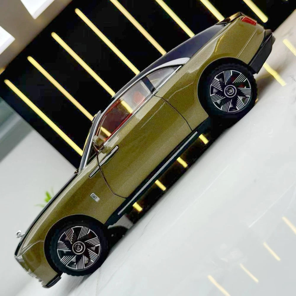 [TOY] 1:24 Rolls-Royce 2022 Spectre marrone modellino di auto Die-Cast