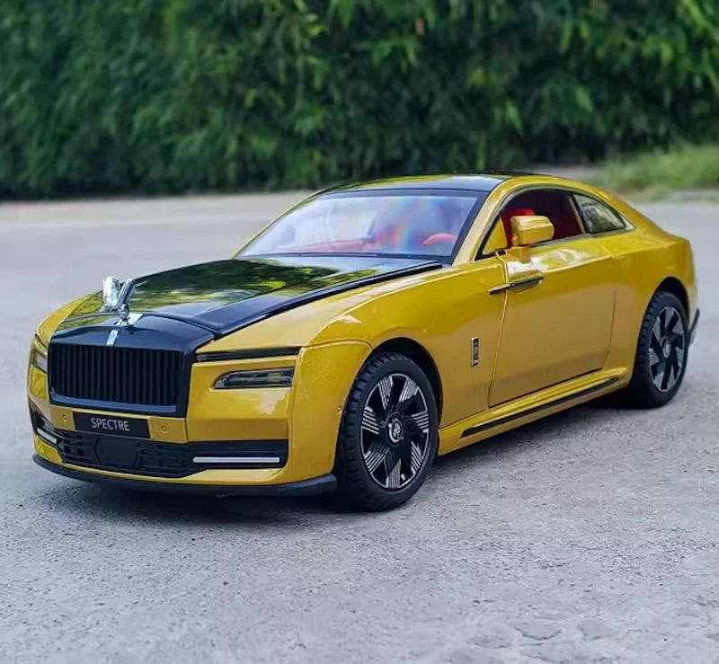 [TOY] 1:24 Rolls-Royce 2022 Spectre Gold Model Car Die-Cast