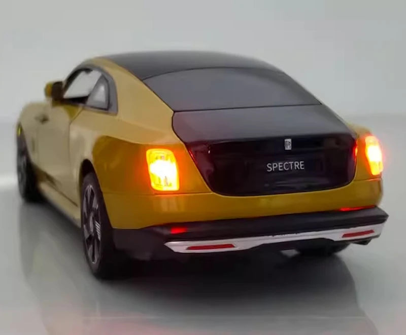[TOY] 1:24 Rolls-Royce 2022 Spectre Gold Model Car Die-Cast