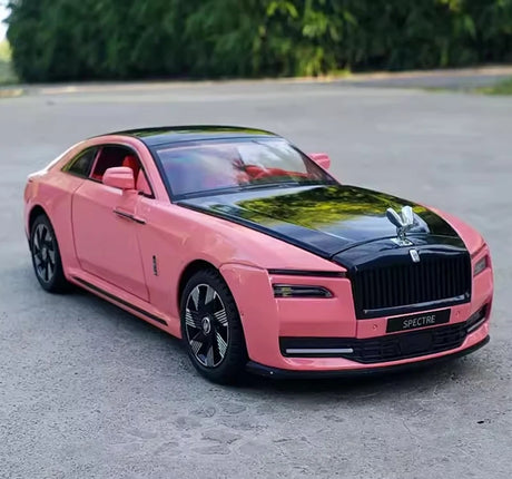 Rolls-Royce 2022 Spectre Pink 1:24 – model wyświetlacza odlewany