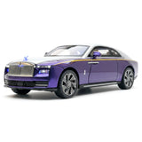 [TOY] 1:24 Rolls-Royce 2022 Spectre violet voiture miniature Die-Cast