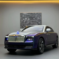 [TOY] 1:24 Rolls-Royce 2022 Spectre Purple Model Car Die-Cast