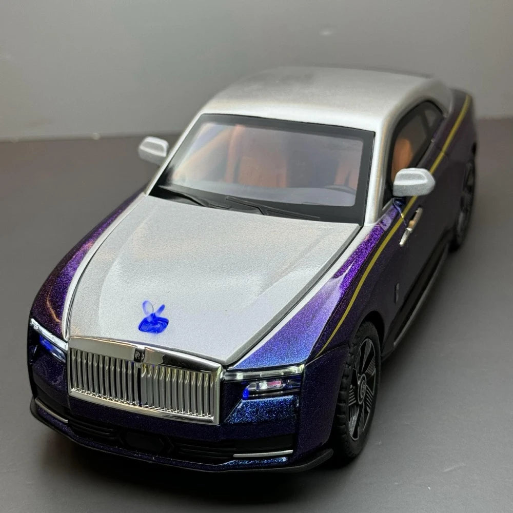 [TOY] 1:24 Rolls-Royce 2022 Spectre Purple Model Car Die-Cast