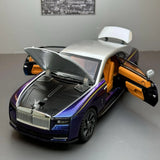 [TOY] 1:24 Rolls-Royce 2022 Spectre violet voiture miniature Die-Cast