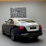 [TOY] 1:24 Rolls-Royce 2022 Spectre violet voiture miniature Die-Cast
