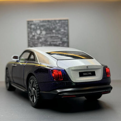 Rolls-Royce 2022 Spectre Purple 1:24 – model odlewu z odlewu