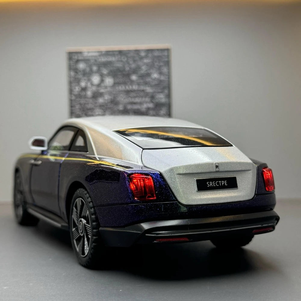 [TOY] 1:24 Rolls-Royce 2022 Spectre Purple Model Car Die-Cast