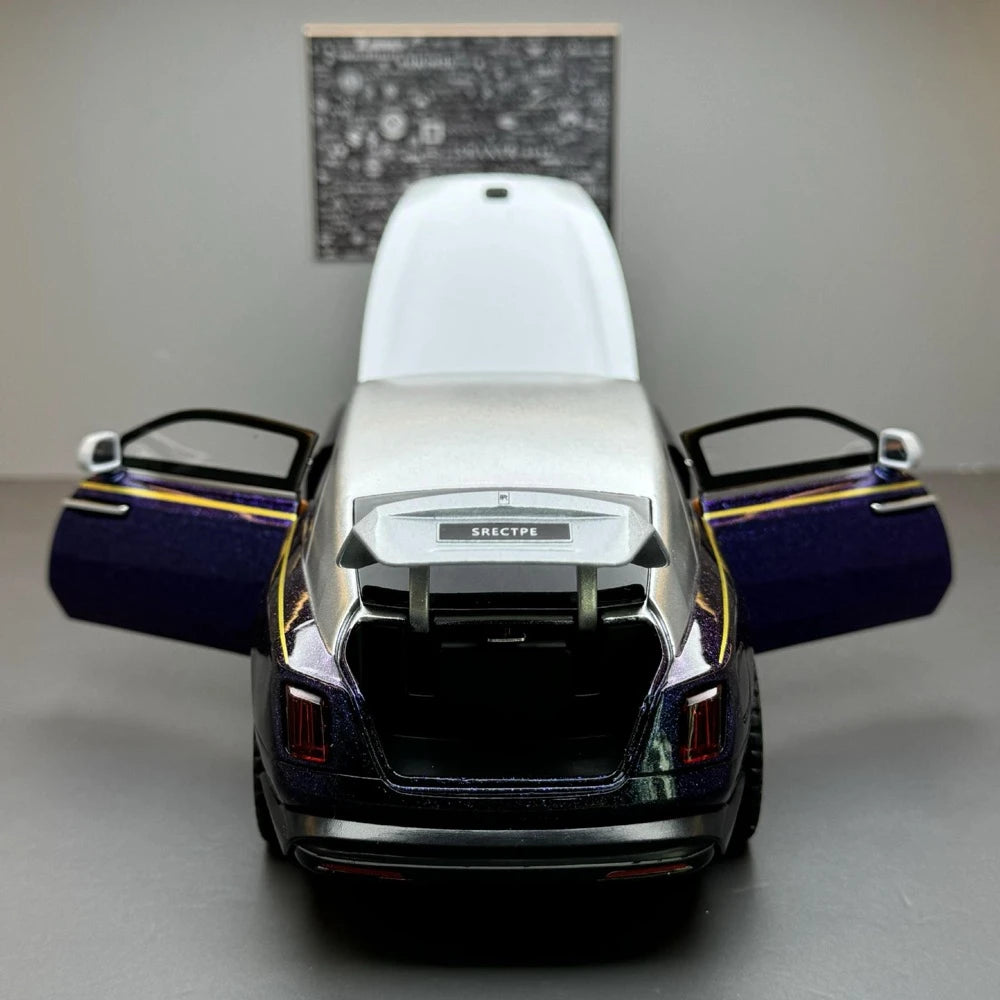 [TOY] 1:24 Rolls-Royce 2022 Spectre violet voiture miniature Die-Cast