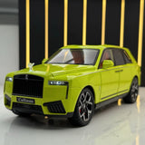 [TOY] 1:24 Rolls-Royce 2023 Cullinan Series II Green Model Car Die-Cast
