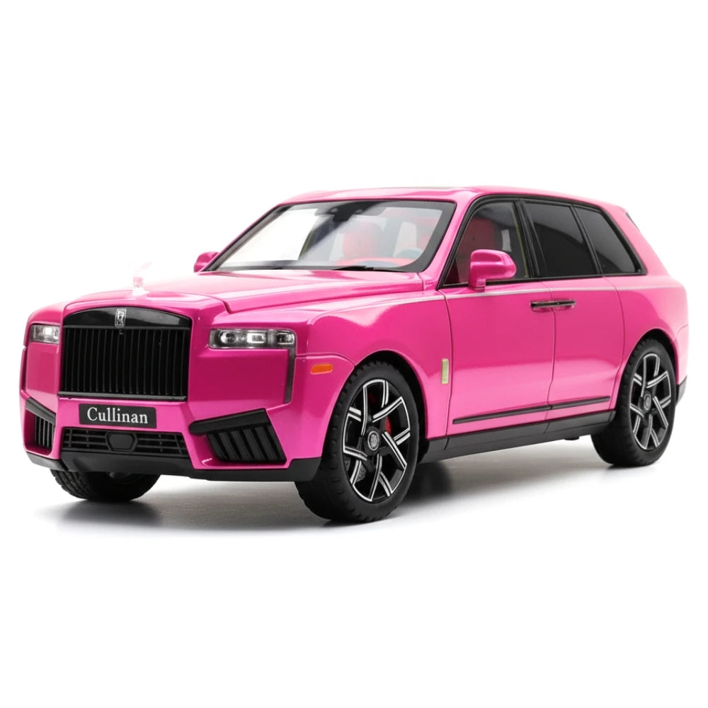 [TOY] 1:24 Rolls-Royce 2023 Cullinan Series II Pink Model Car Die-Cast