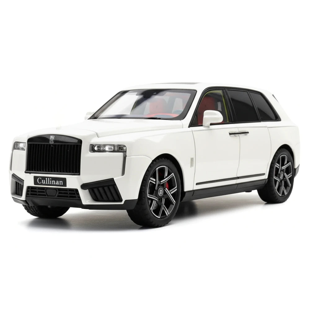 [TOY] 1:24 Rolls-Royce 2023 Cullinan Series II White Model Car Die-Cast